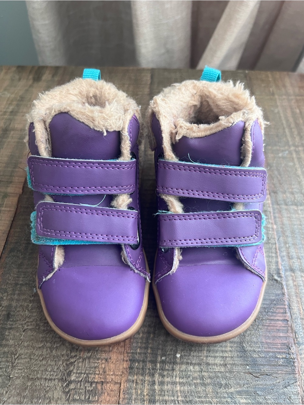 Ten Little Purple Toddler Boots size 7.5
